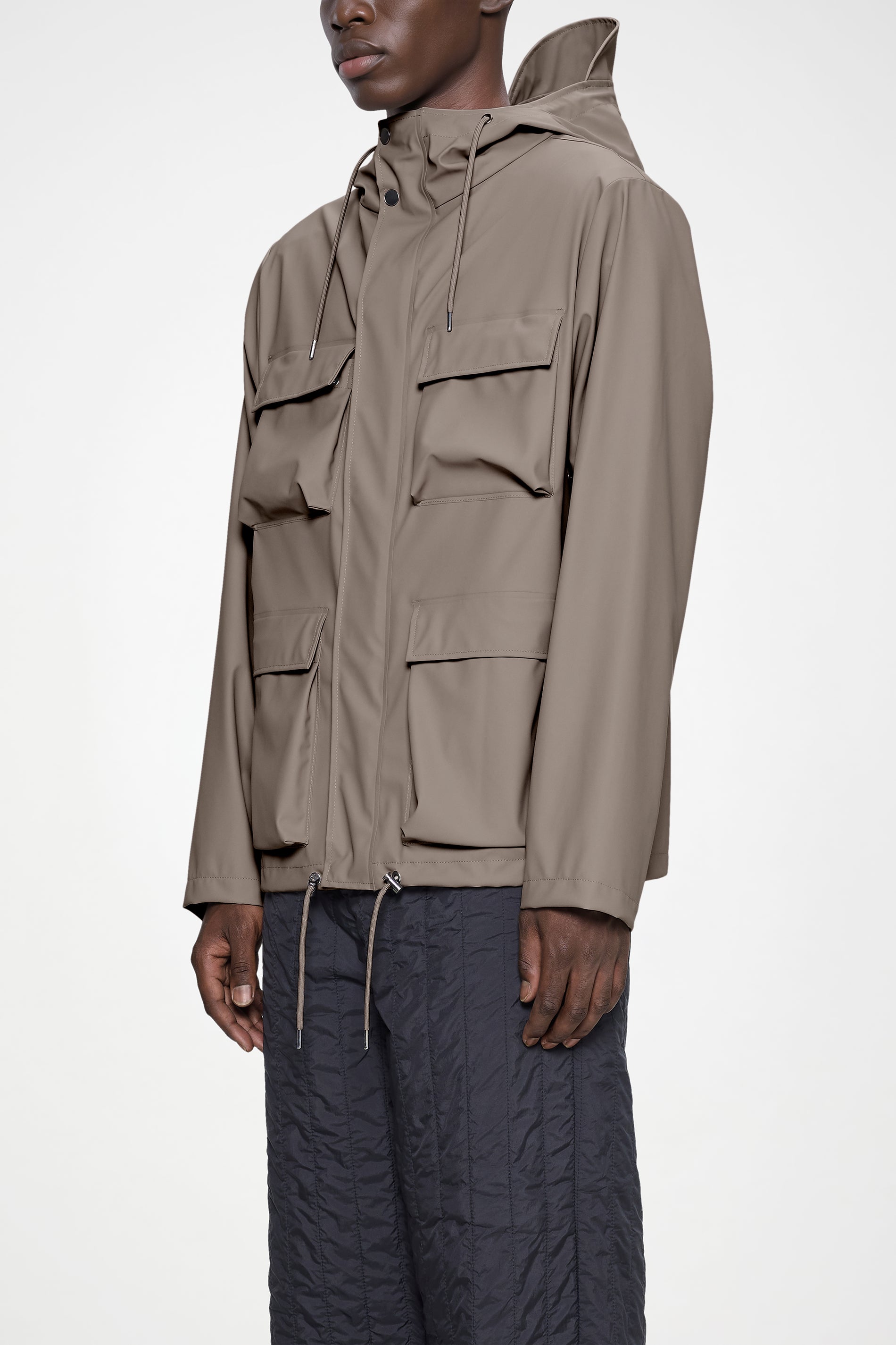 RAINS Pocket Jacket Cinder Jacket