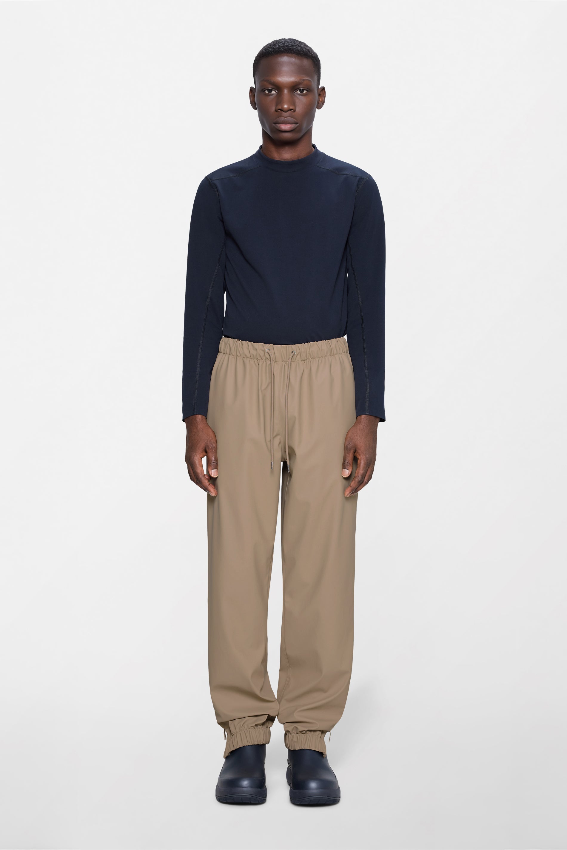 RAINS Rain Pants Regular Beige Pants