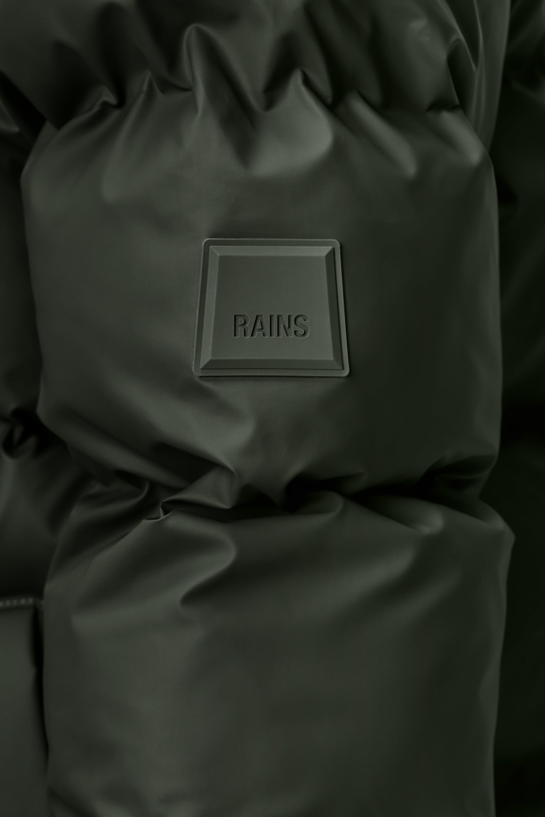 RAINS Alta Puffer Jacket Green Jacket