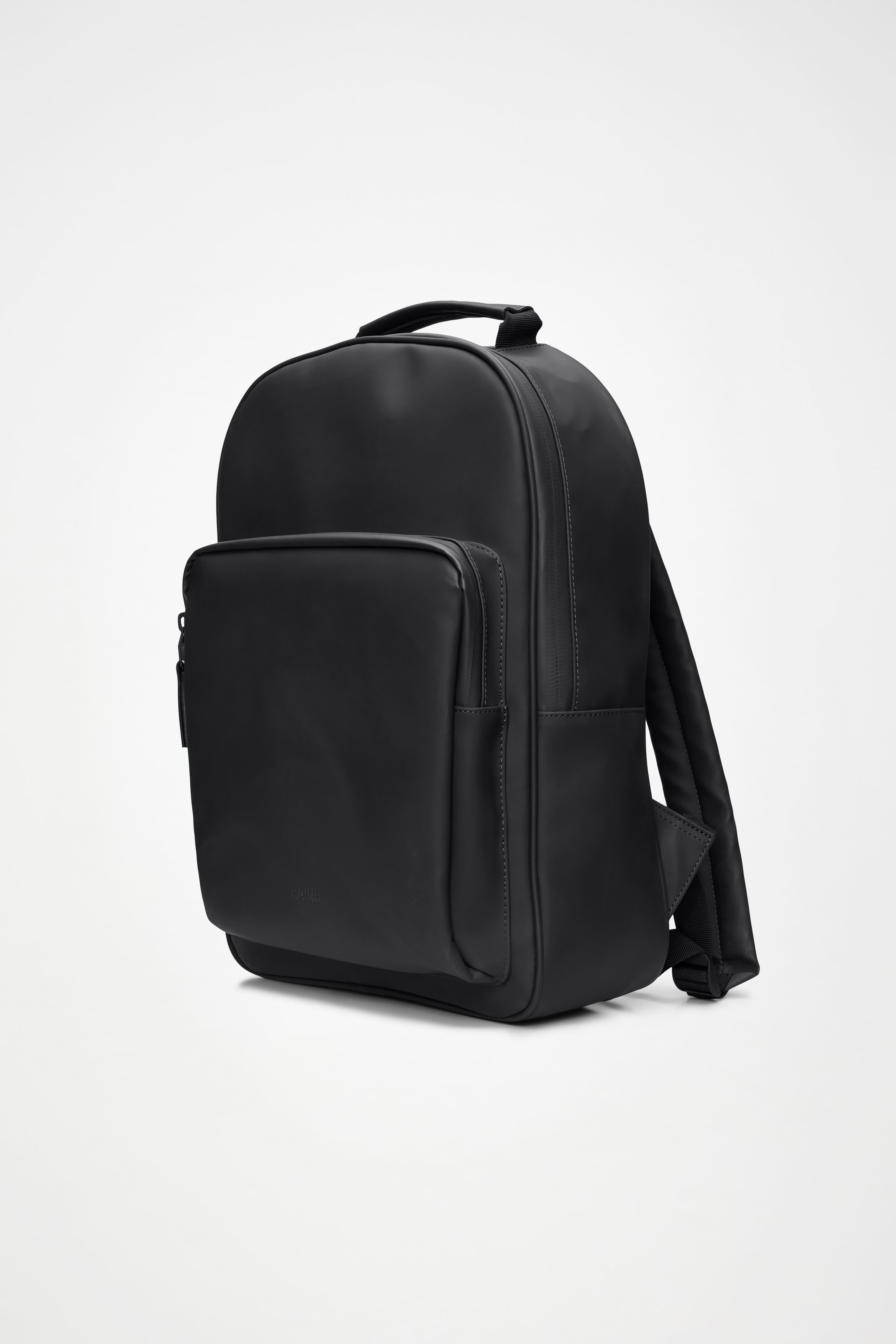 RAINS Book Daypack Large Black 16L H43 x D12 x W30 cm Backpack