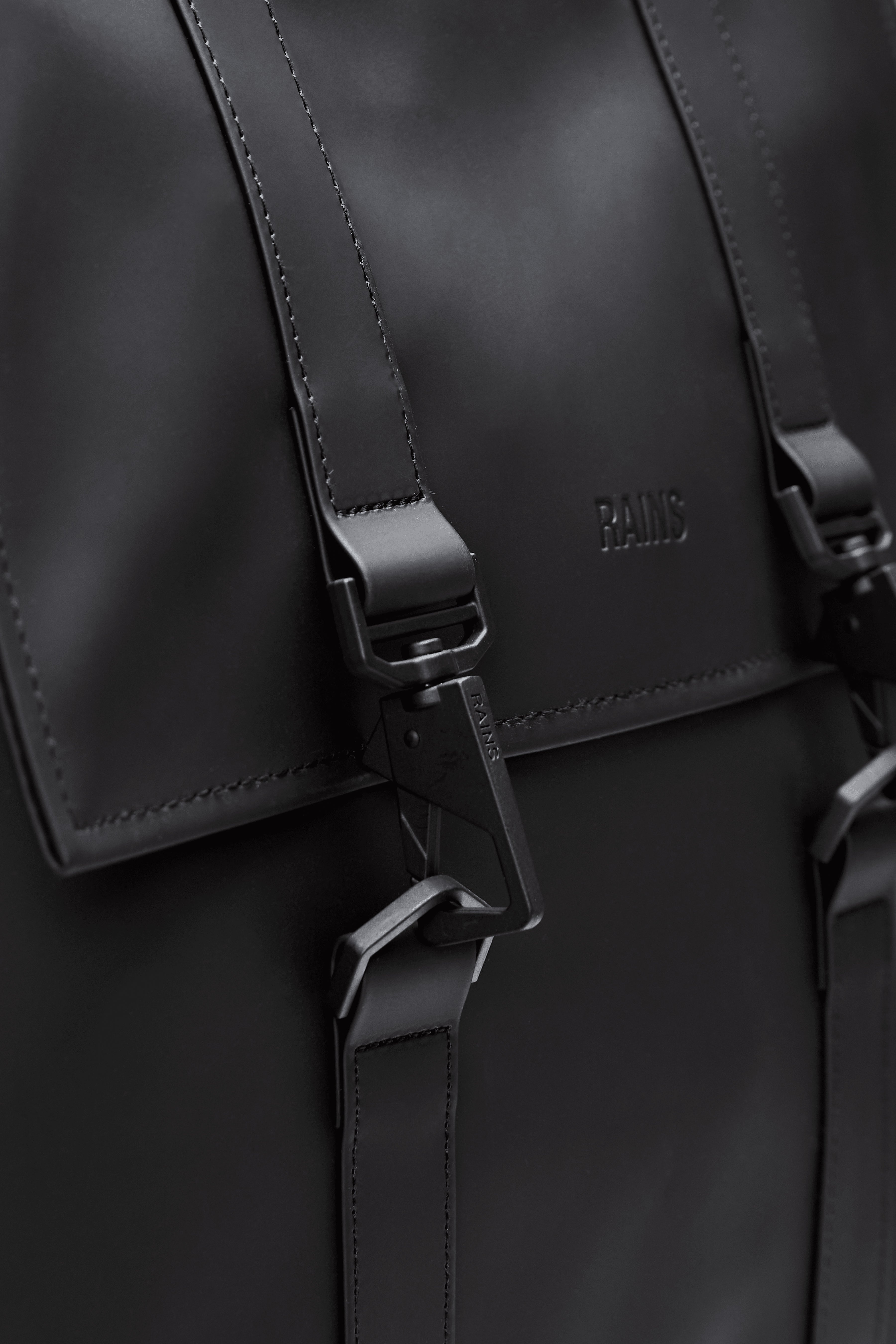 RAINS MSN Bag Black 21L H40 x D15 x W35 cm Backpack