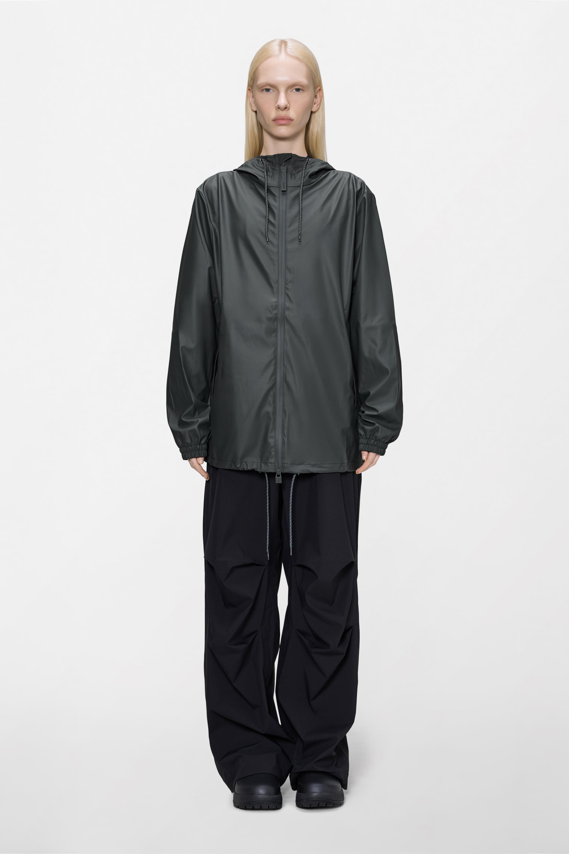 RAINS Storm Breaker Dark Grey Jacket