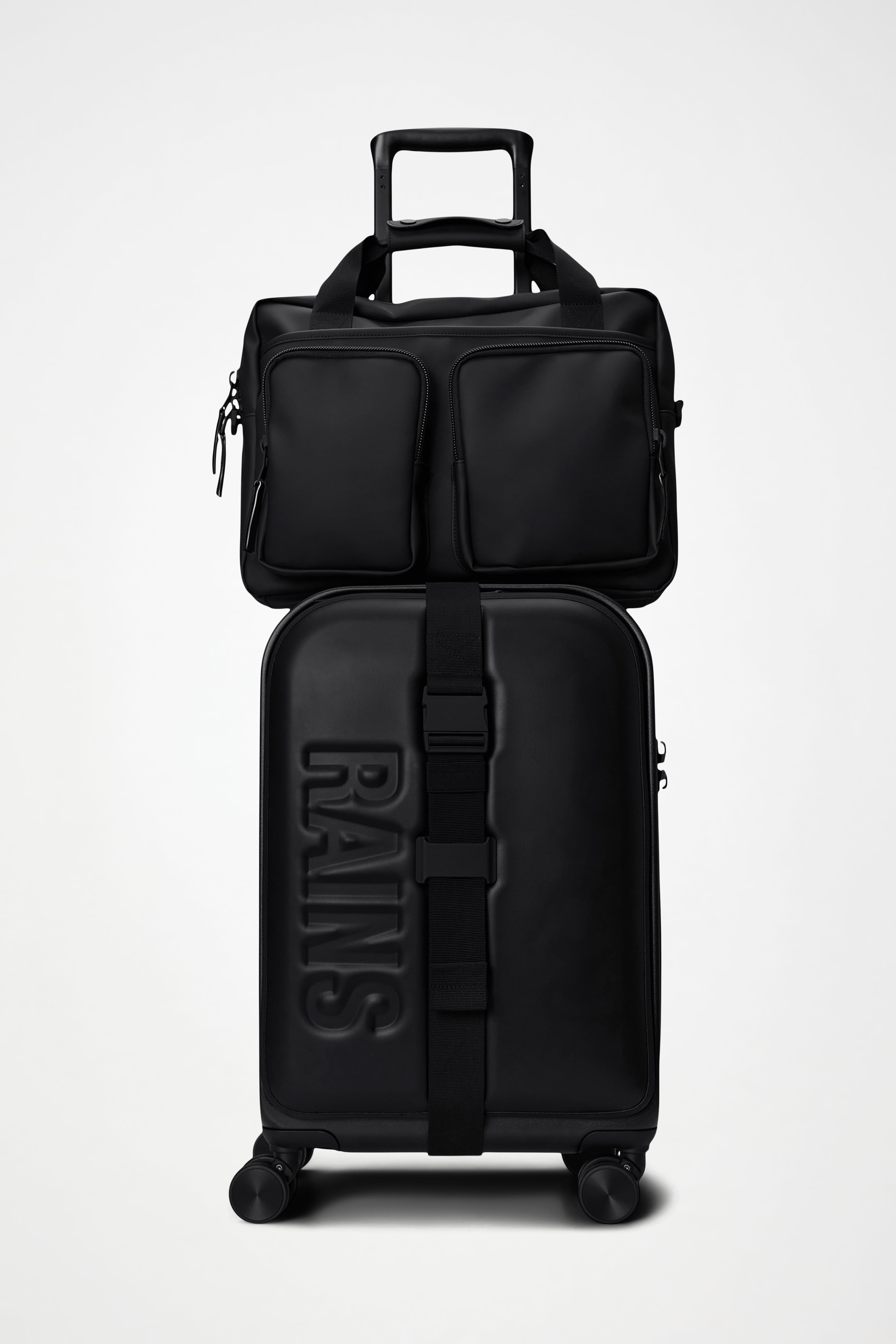 RAINS Texel Tech Bag Black 10.50L H30 x D9 x W39 cm Crossbody