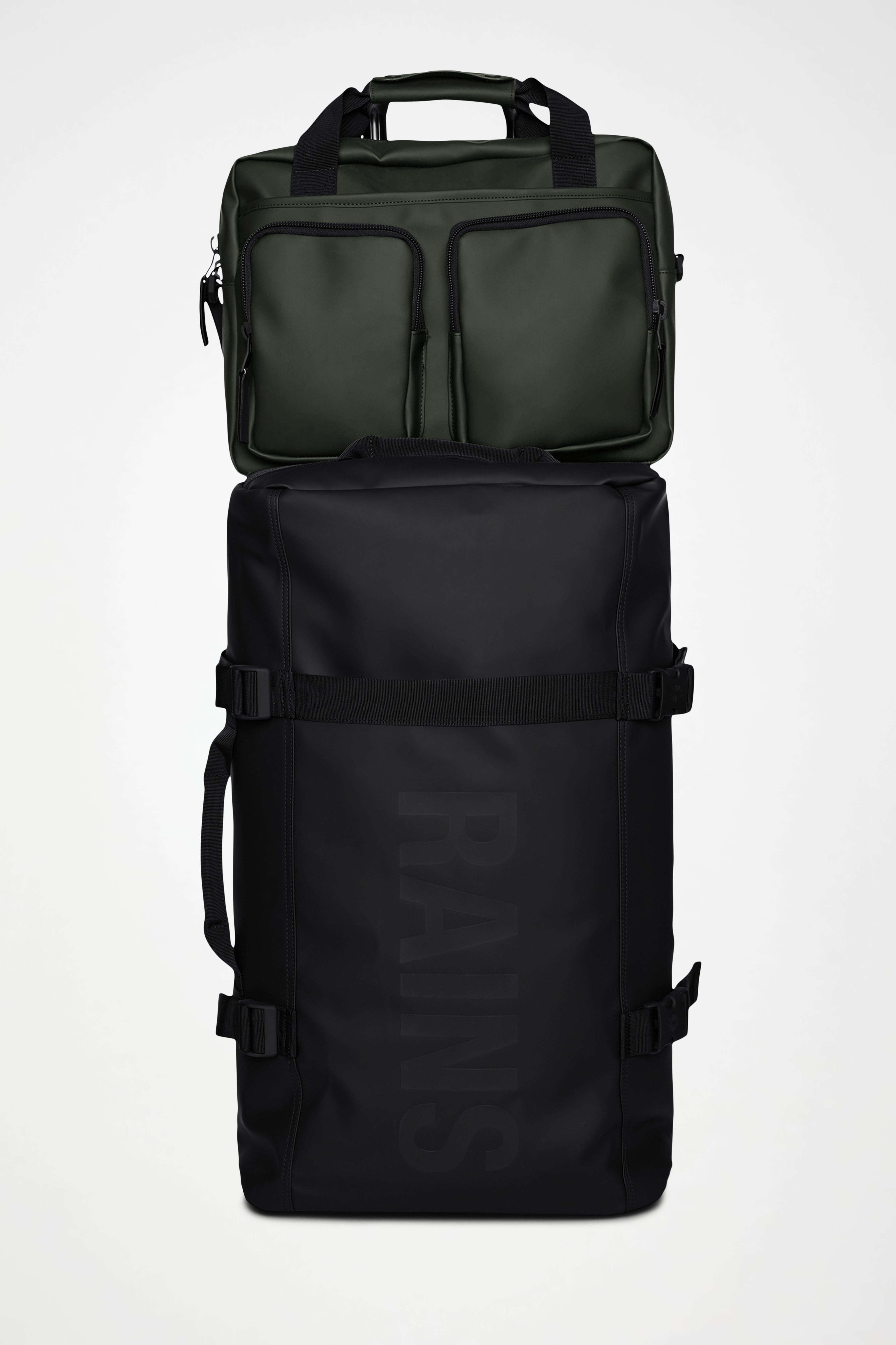RAINS Texel Tech Bag Green 10.50L H30 x D9 x W39 cm Crossbody