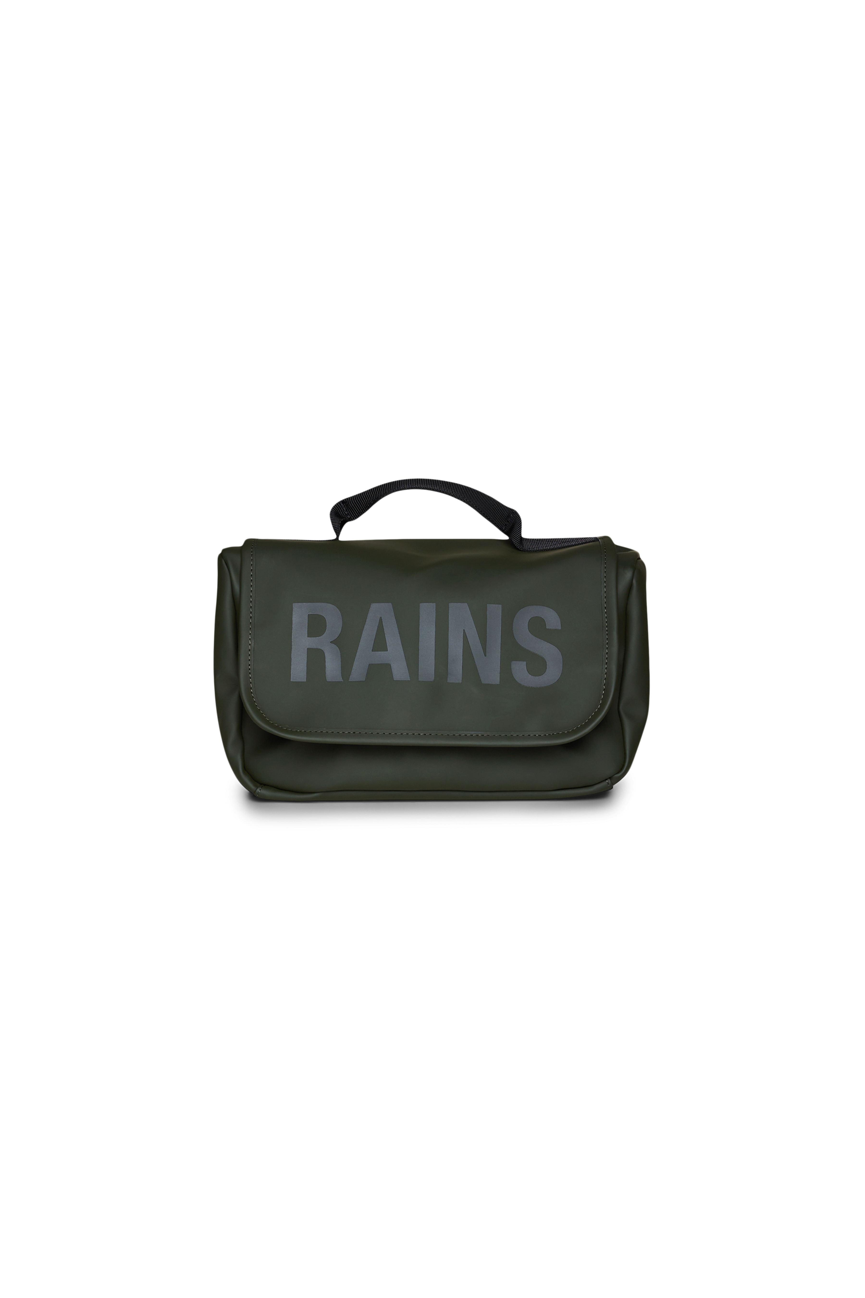RAINS Texel Wash Bag Green 5.50L H18 x D12 x W26 cm Wash Bag