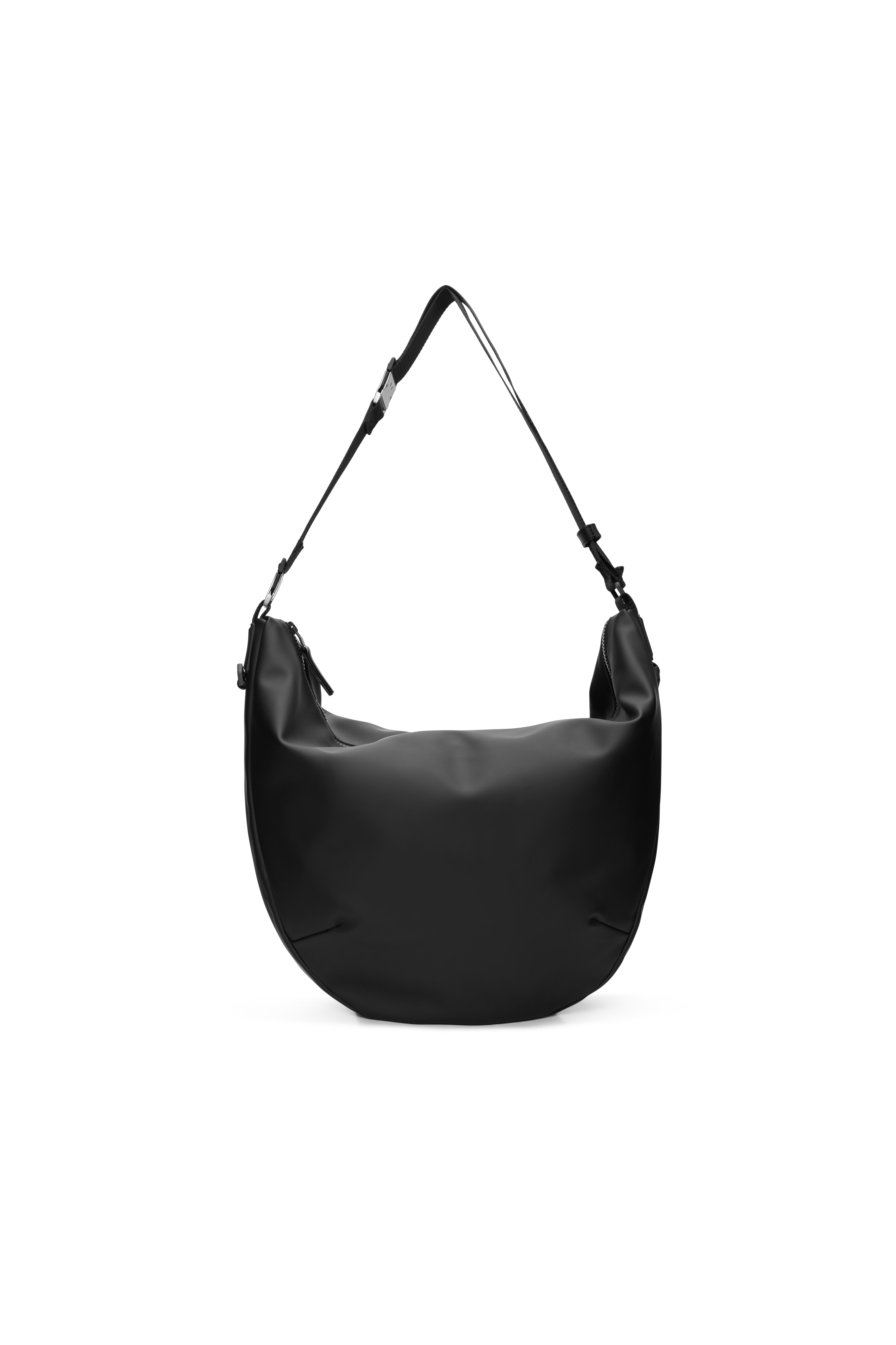 RAINS Valera Shoulder Bag Large Black 22L H40 x D13 x W54 cm Crossbody